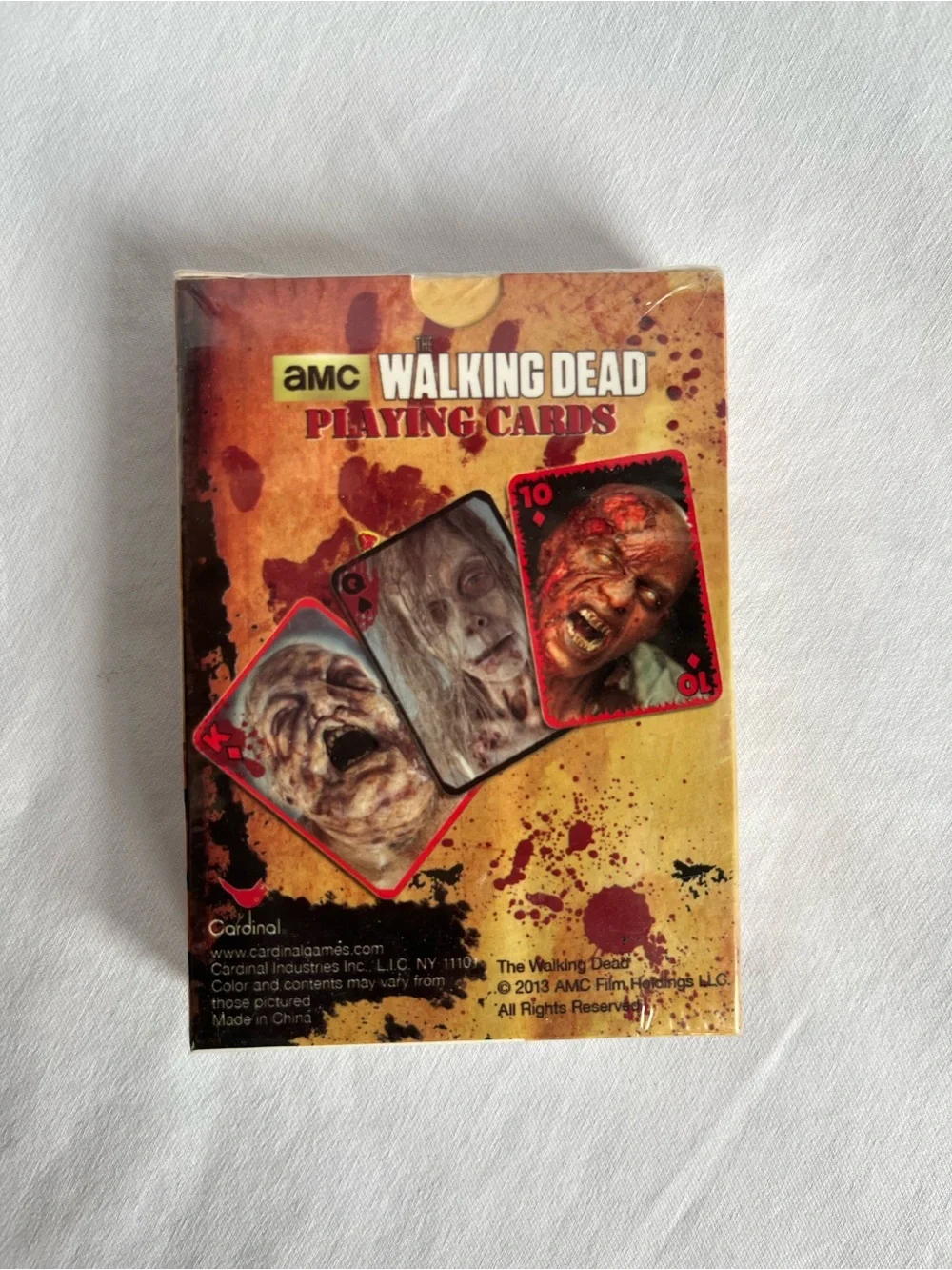 Walking Dead Playing Cards Deck - Multi-Color Design
